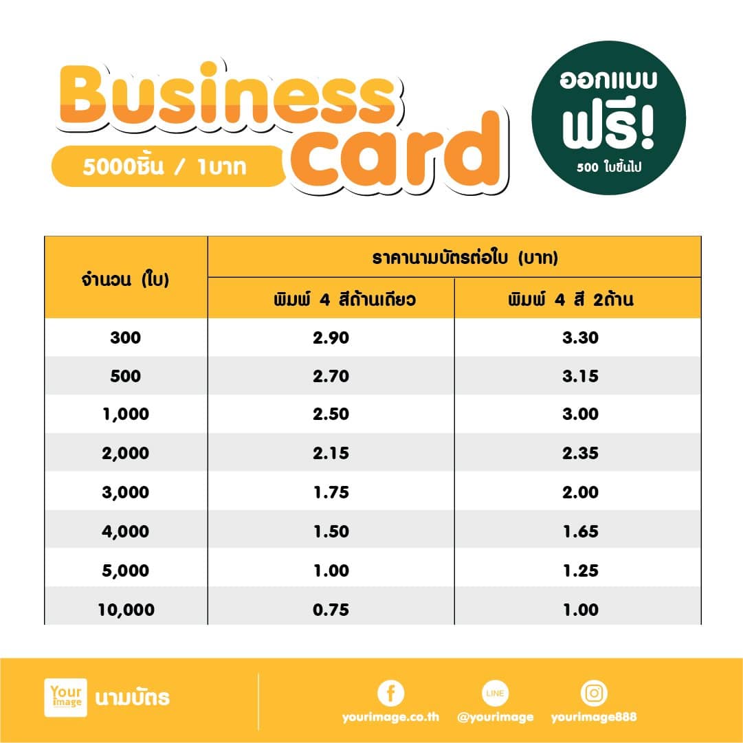 ราคา นามบัตร-05