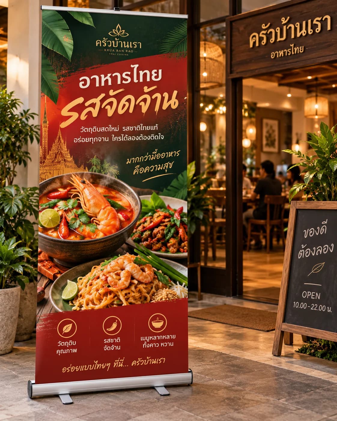โรลอัพ — แนวทางงานออกแบบ 3